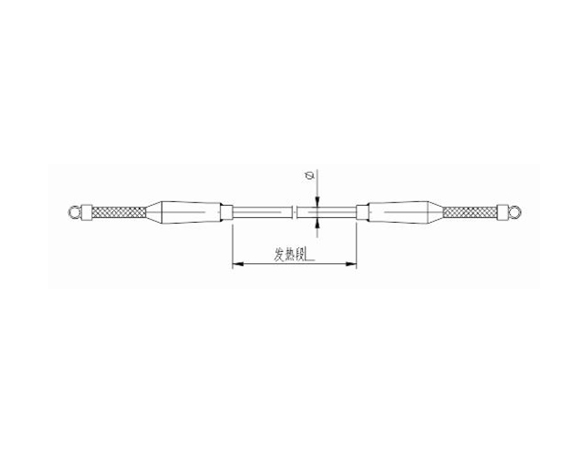 JHK01双端引出型铠装式电热元件